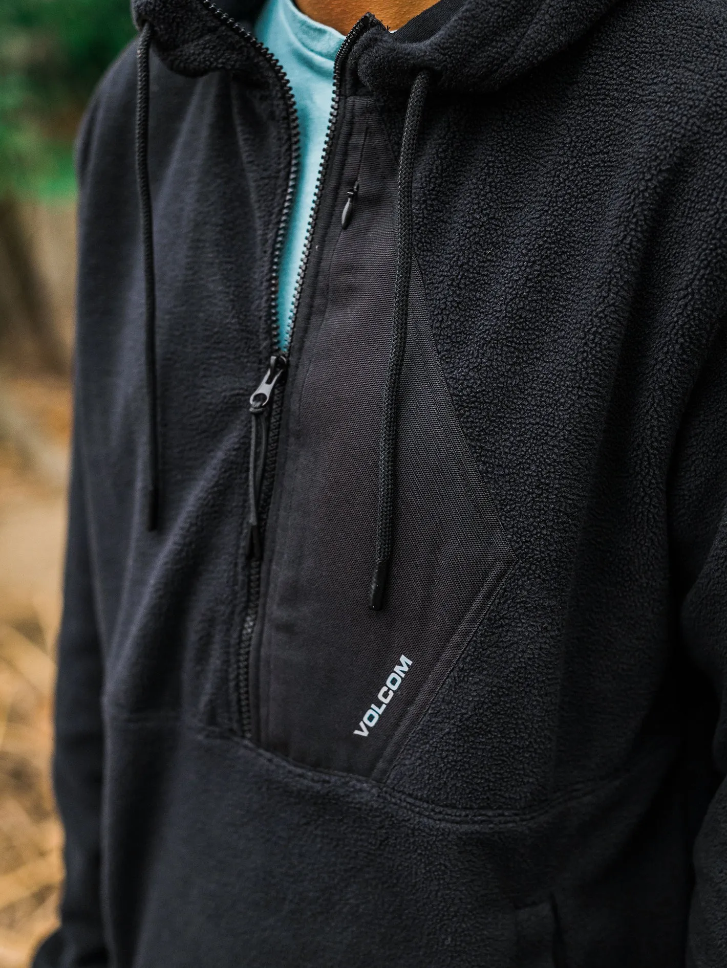 Unerstand Half Zip Hoodie - Black