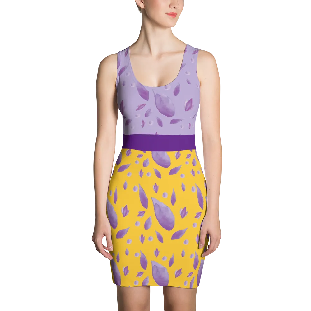 Violet Juicy Bodycon Dress