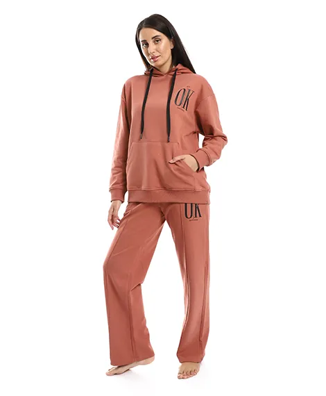 Women's Active Winter Pajamas Hoodie - Kashmeir