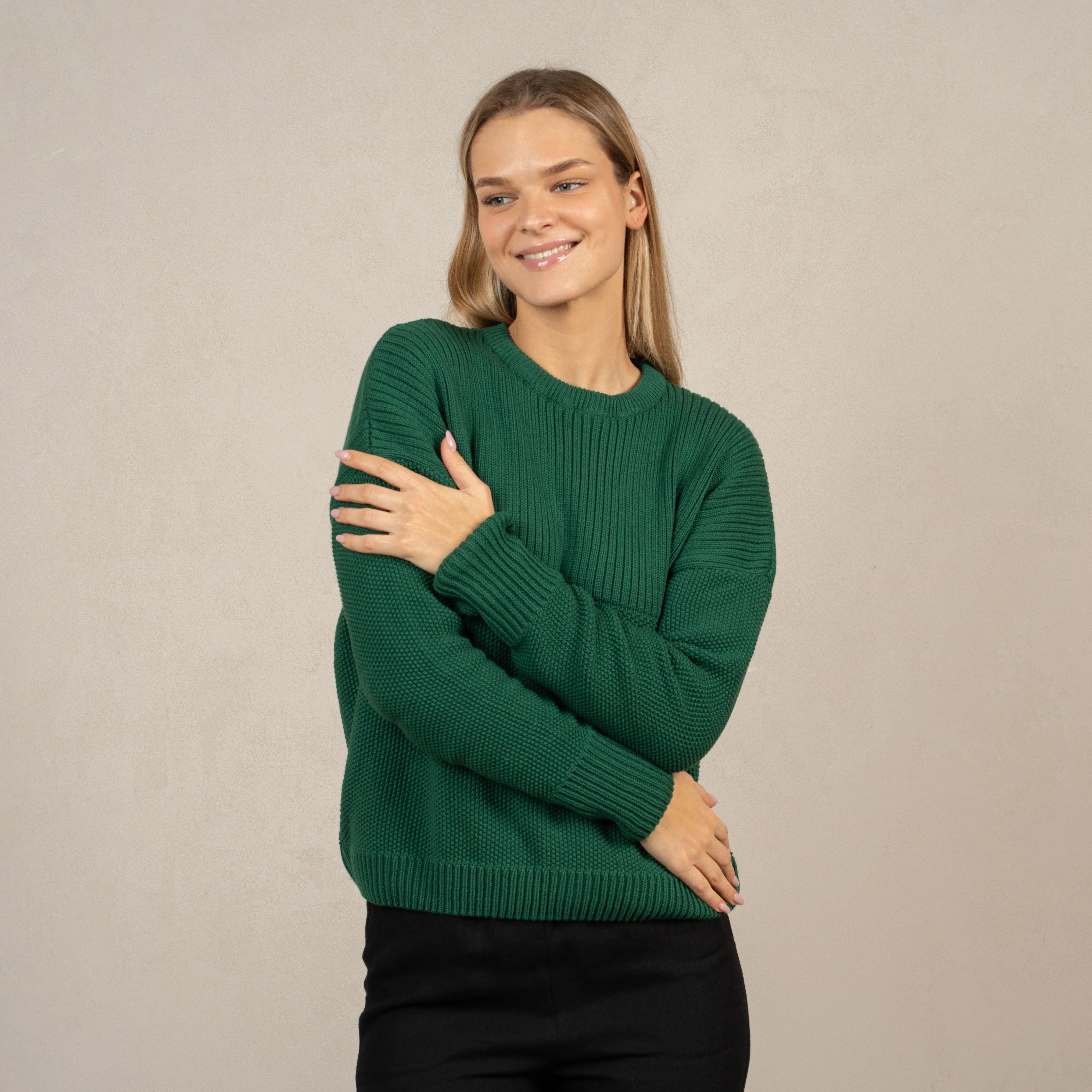 Women's Knit Cotton Sweater Sonata