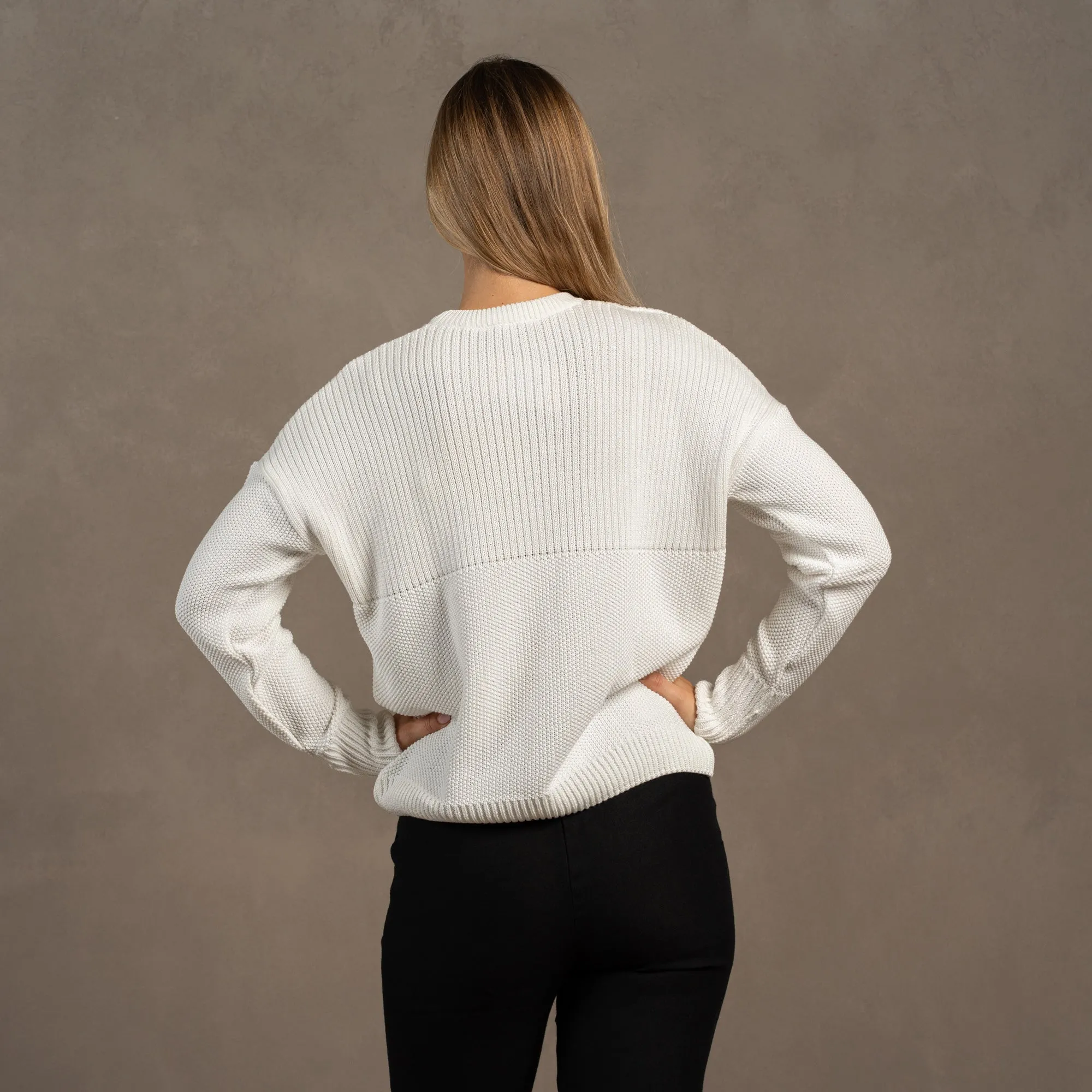 Women's Knit Cotton Sweater Sonata