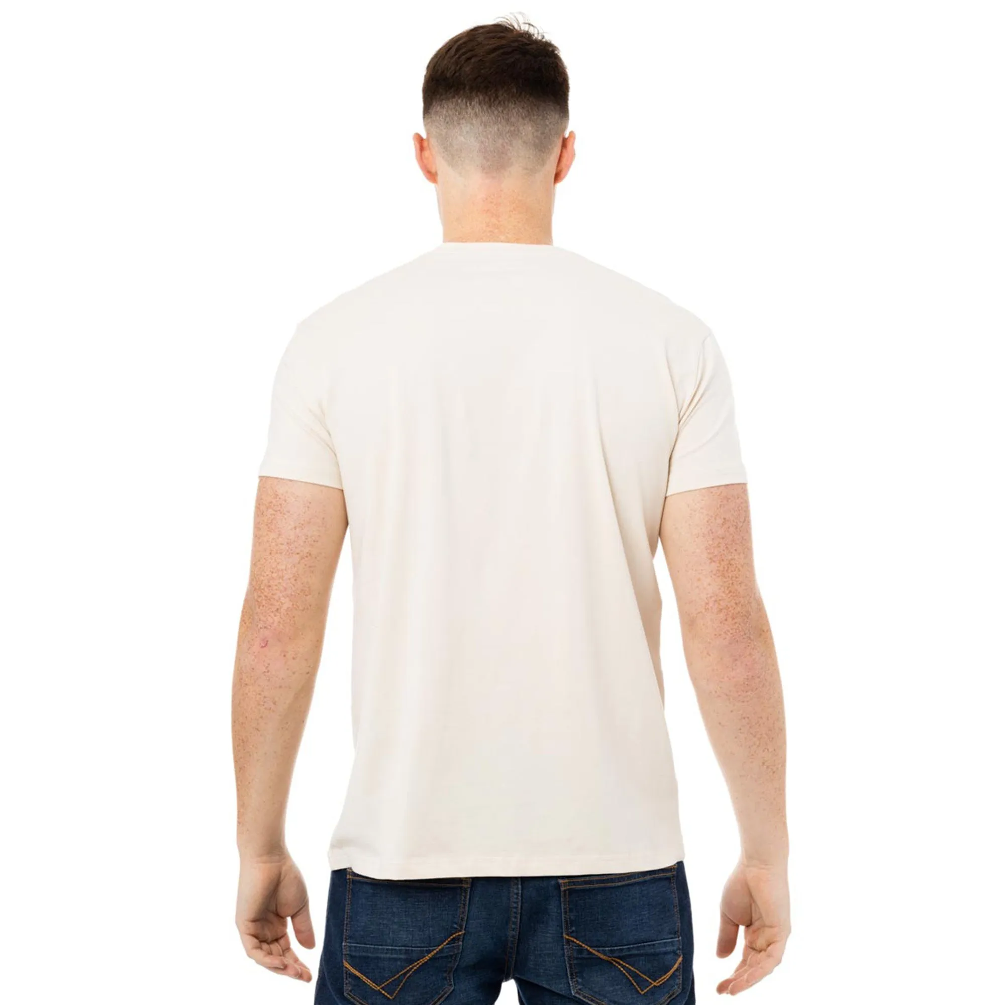 X RAY Men's Basic V-Notch Neck Short Sleeve Split Neck T-Shirtt